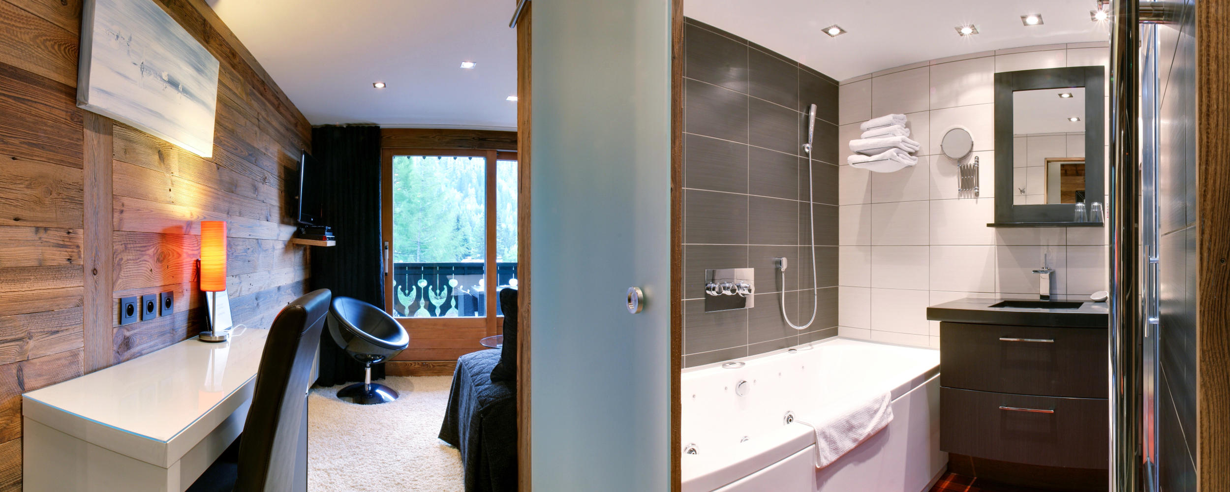 Hôtel Chamonix, Le Montana 4*,Chamonix Argentiere,118_chambre-bain